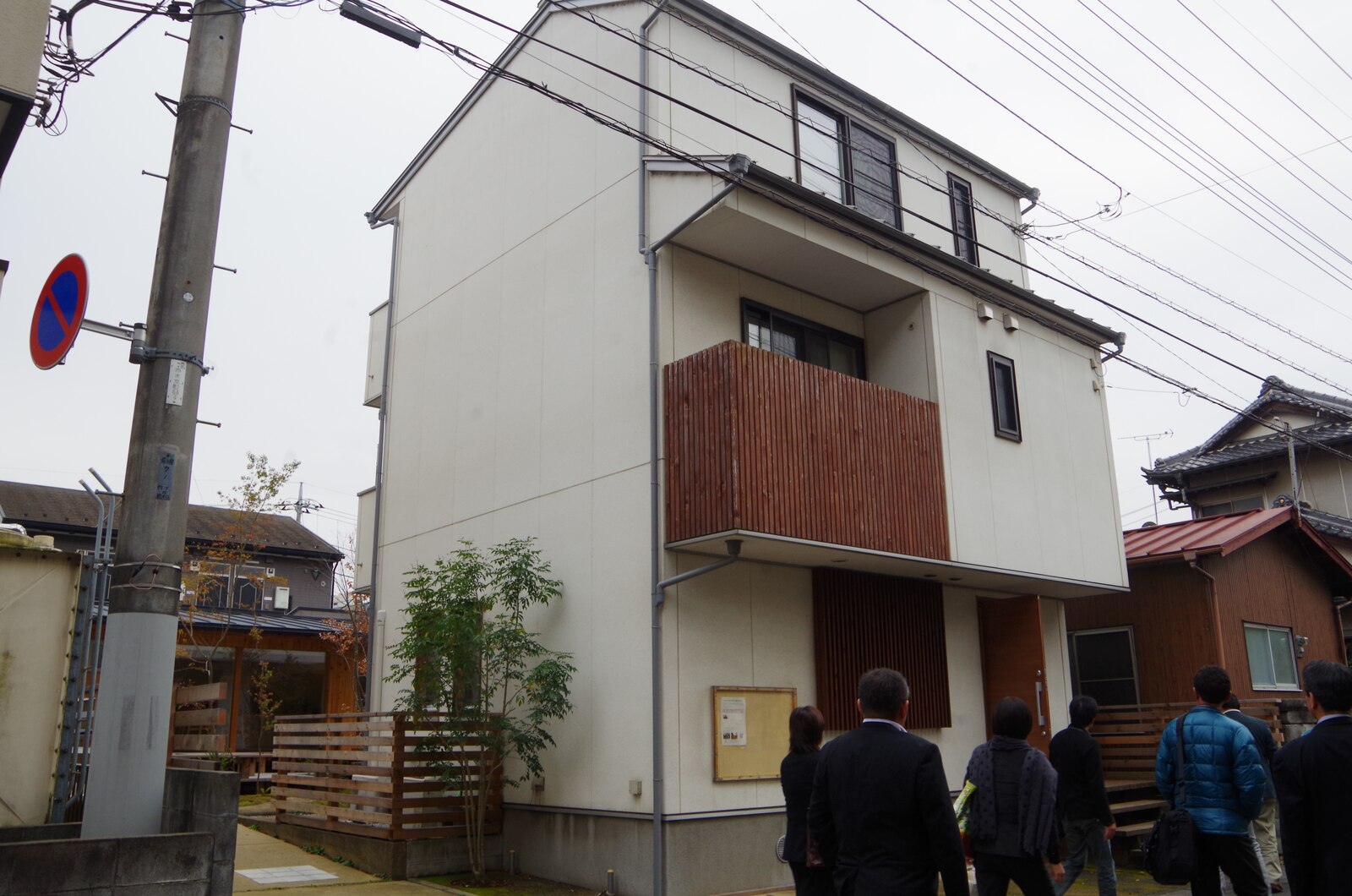 見学した家の外観