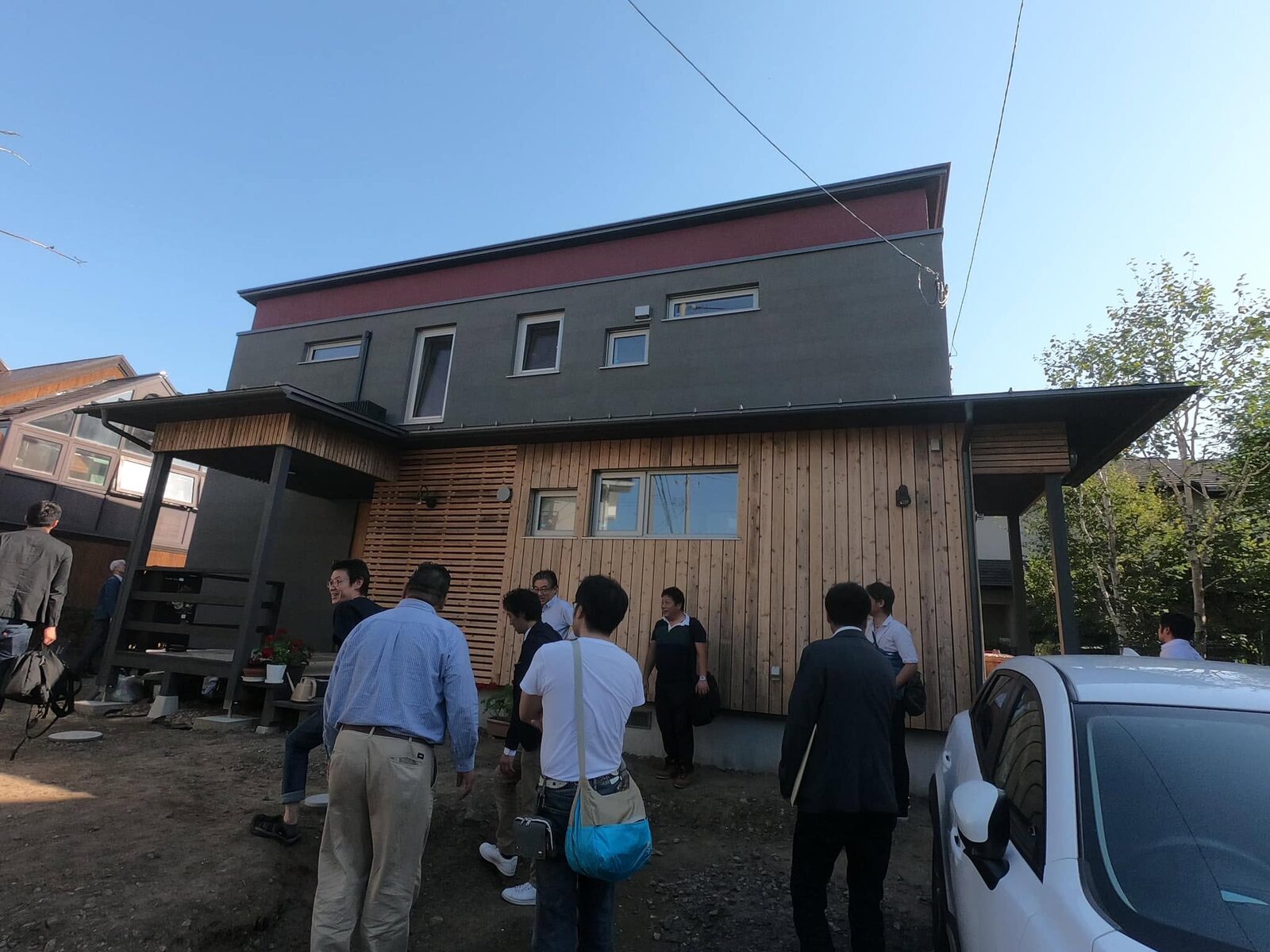 K邸の外観